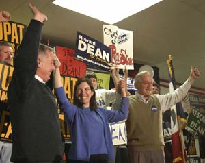 Judy and Howard Dean