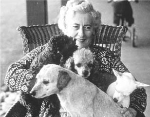 Electra and her dogs