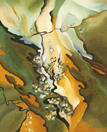 Georgia O'Keeffe - From the Lake