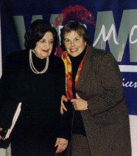 Helen Thomas and Sue Gillis 2003