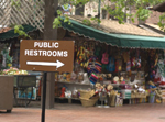 Public Restroom Sign