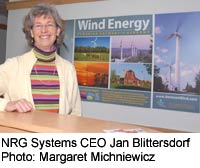 NRG Systems CEO Jan Blittersdorf