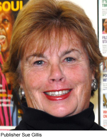 Publisher Sue Gillis