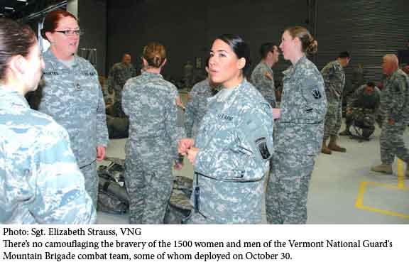 Women and men of the Vermont National Guard