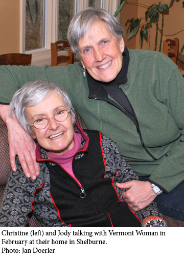 Christine (left) and Jody