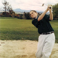 woman golfing
