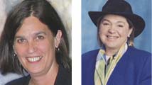 Jan Backus and Cheryl Rivers