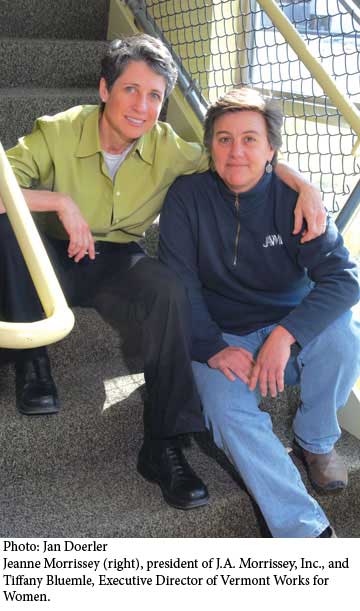 Jeanne Morrissey and Tiffany Bluemle